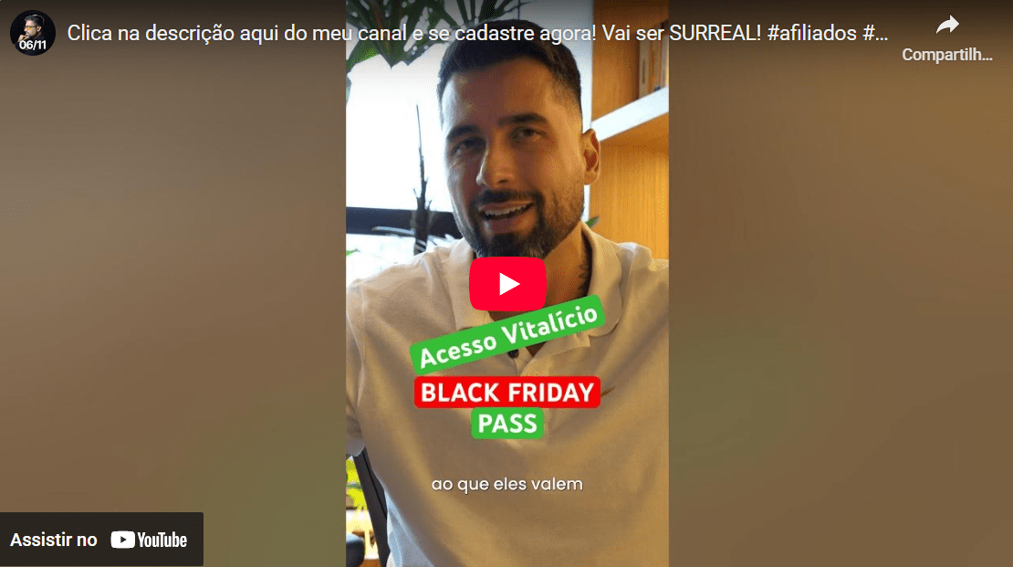 Black Friday Pass - Caio Calderaro