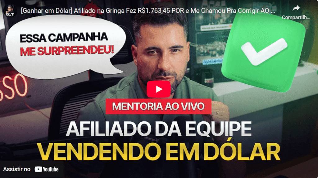 Como Ganhar em Dólar com Marketing de Afiliados