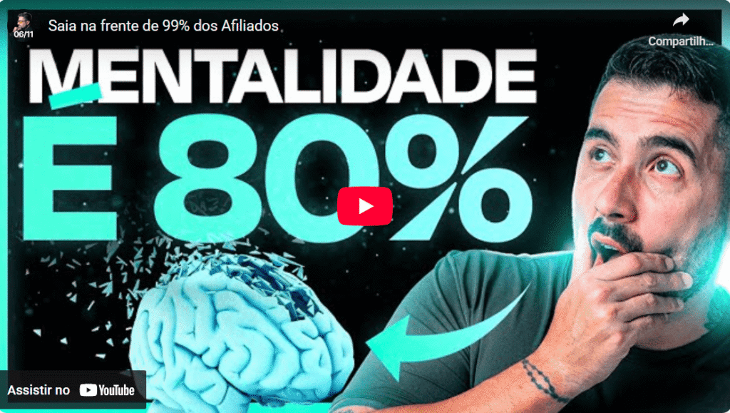 Mentalidade de Afiliado Supere 99% da Concorrência