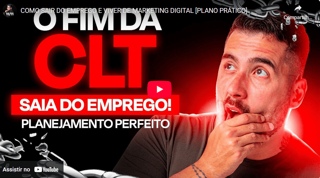 Como Sair do Emprego e Viver de Marketing Digital