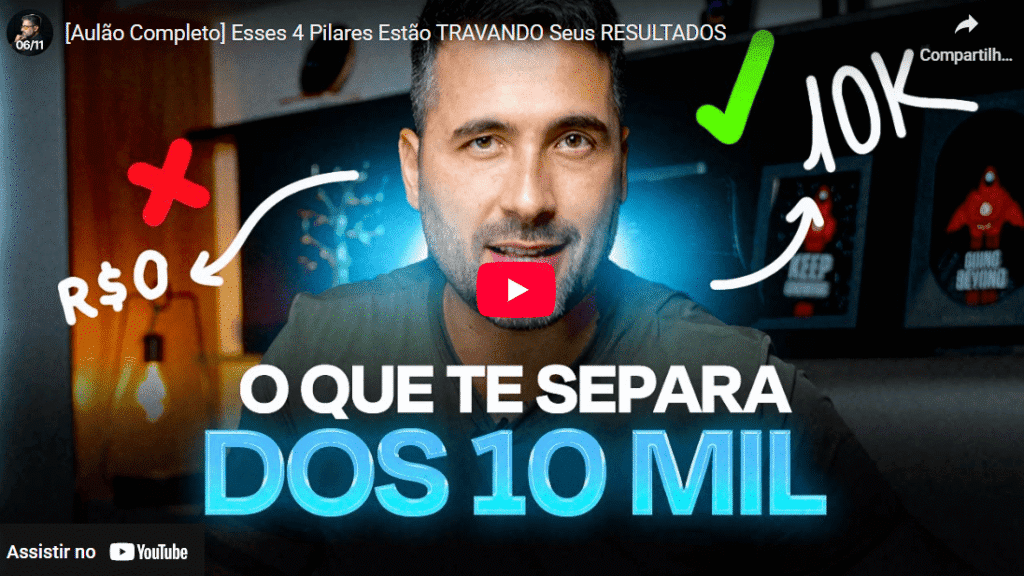 [Aulão Completo] Esses 4 Pilares Estão TRAVANDO Seus RESULTADOS